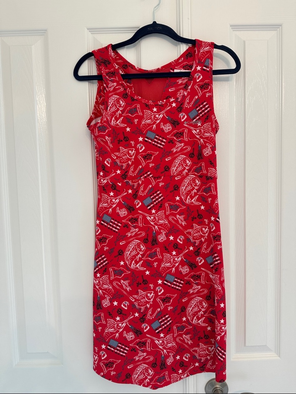 Sleeveless Patriotic Dress by Columbia